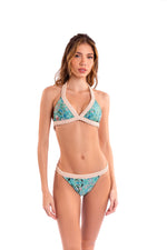 RAPHIA REVERSIBLE BIKINI - NIMPHEAS/STRETCHY CACTUS
