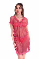 GLARE TUNIC - WATERMELON
