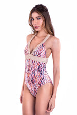 RAPHIA REVERSIBLE OP - ANACONDA/WATERMELON