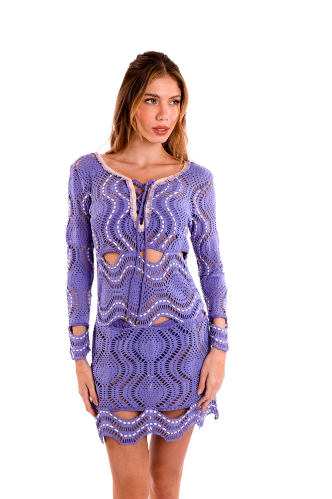 CROCHETED TUNIC - IRIS