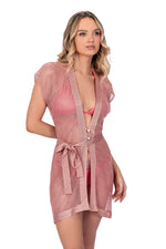 GLEAMING - GUAVA LUREX