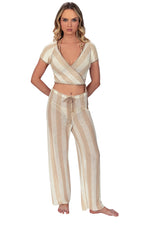 BAILARINA TOP / POETRY PANTS - DESERT KNIT