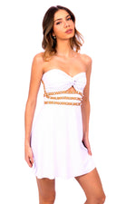 PEARLY DRESS - WHITE