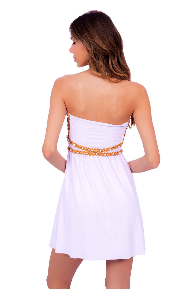 PEARLY DRESS - WHITE