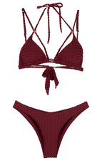 HOTTIE BIKINI - BURGANDY