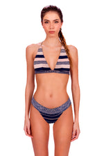 CORSICA BIKINI - BLUE KNIT