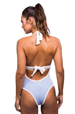 DREAMY REVERSIBLE ONE PIECE - CELESTE/VEGAN